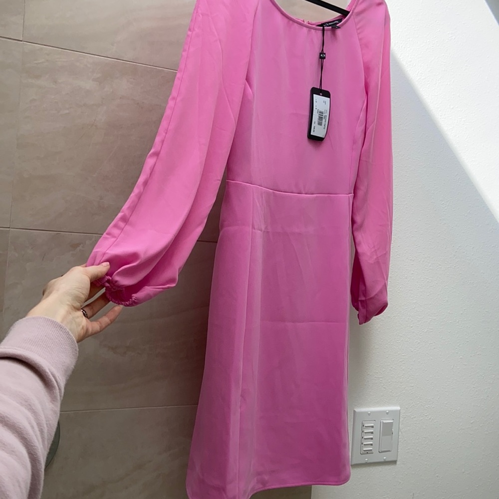 Beautiful Armani bubblegum pink dress